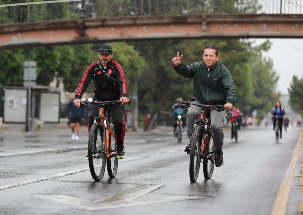 Se activan familias saltillenses en la Ruta Recreativa