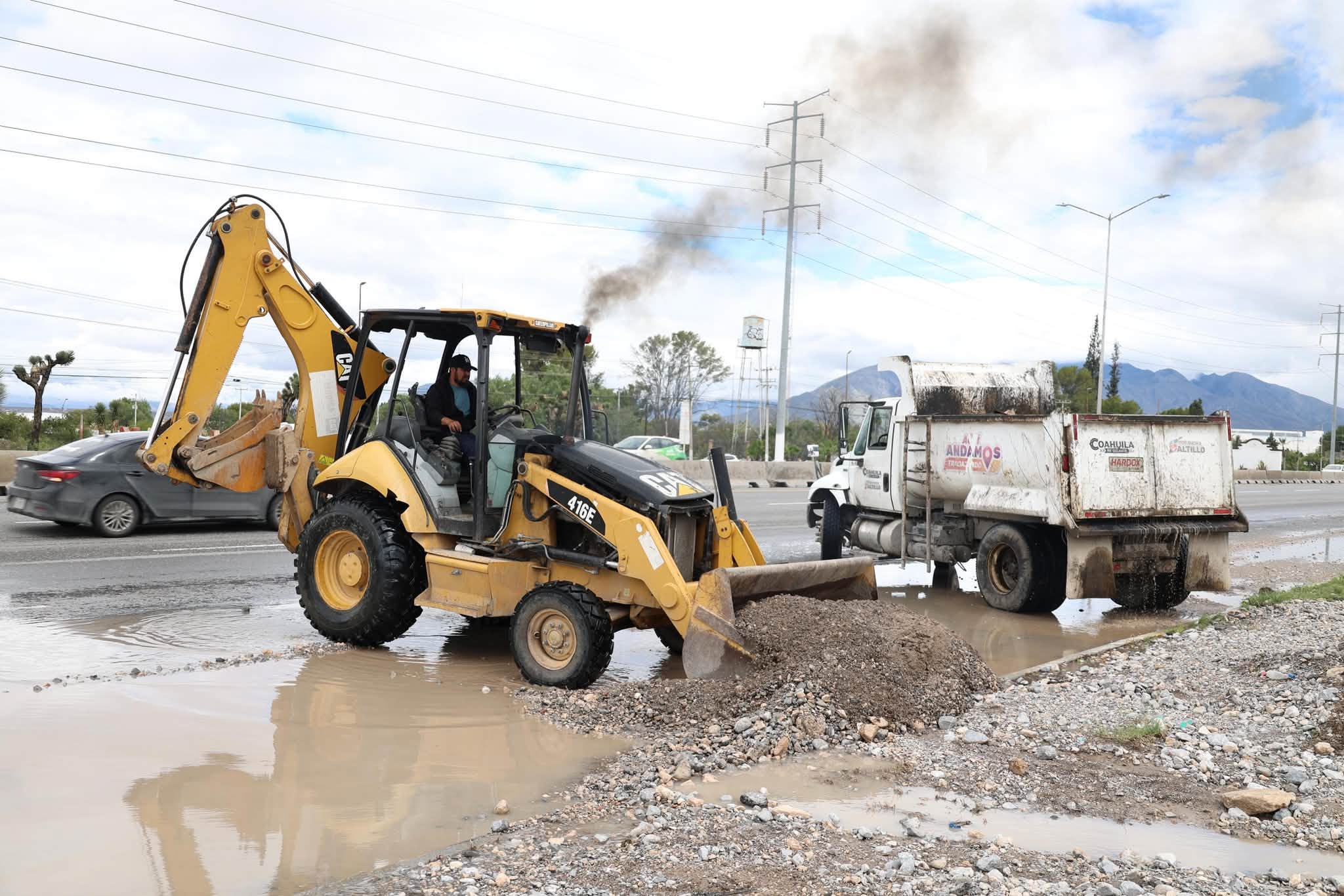 Acciones de desazolve de arroyos disminuyen afectaciones por lluvias en Saltillo