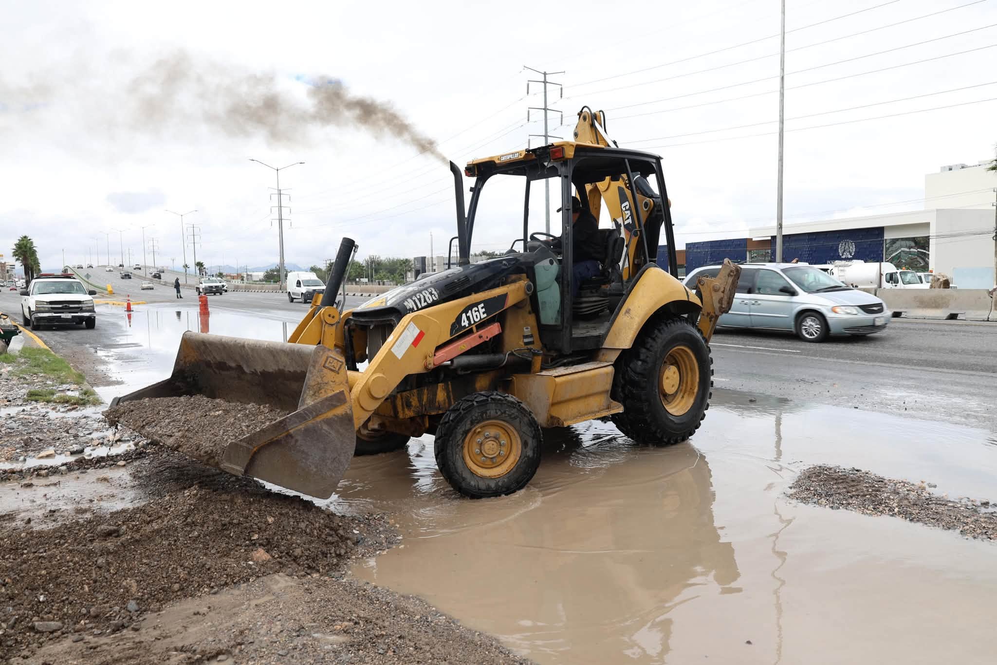 Acciones de desazolve de arroyos disminuyen afectaciones por lluvias en Saltillo