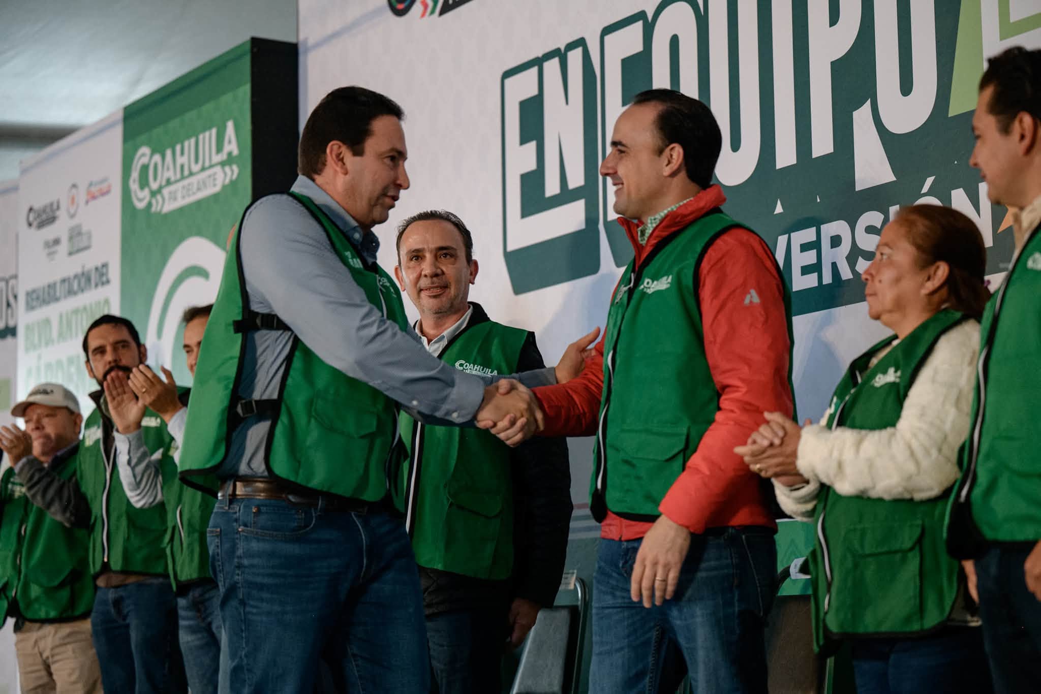 Con Manolo Jiménez, 639 MDP en obras para Saltillo: Javier Díaz