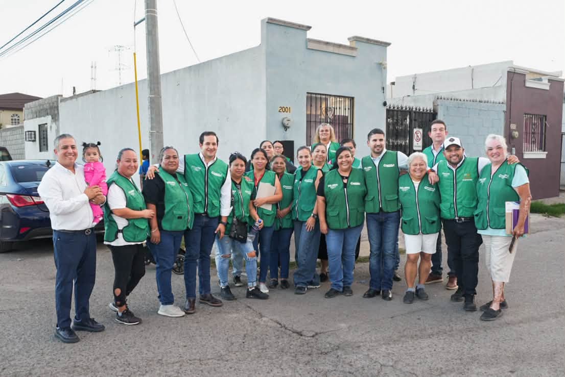 Sonia Villarreal y Memo Ruiz fortalecen cercanía con familias de Piedras Negras