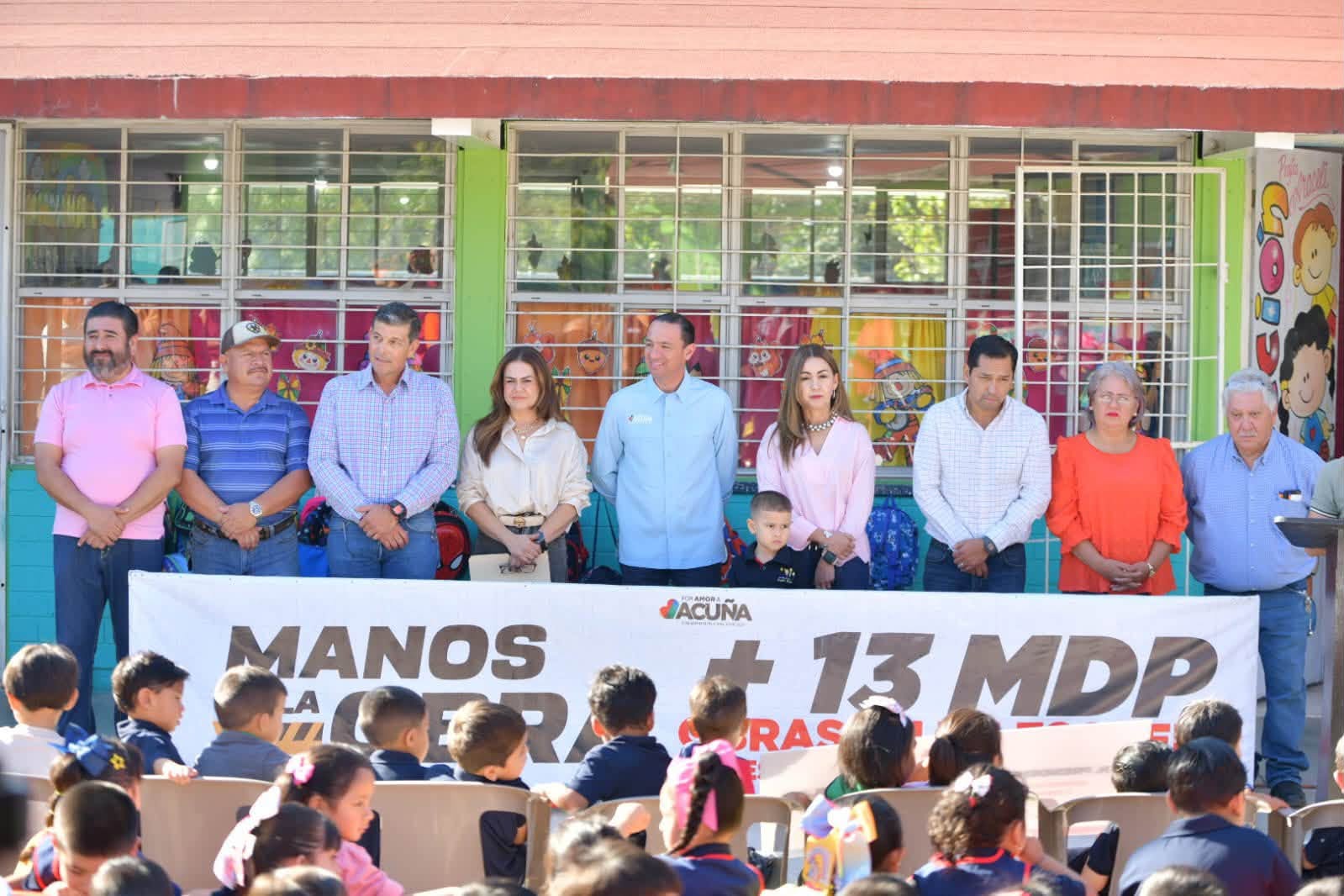 ¡Por amor a nuestros niños, entregan nuevas mejoras en jardín de niños!