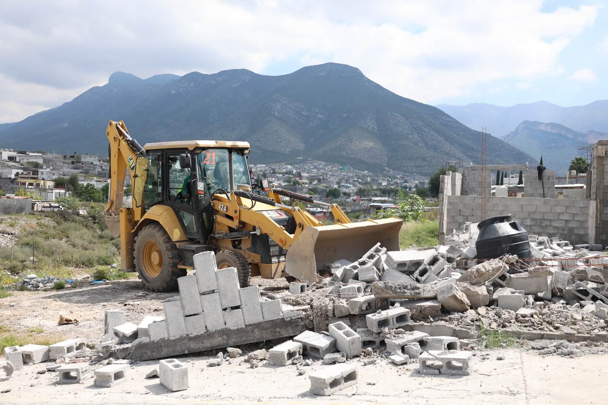 Demuele Saltillo construcciones irregulares en cauces de arroyos