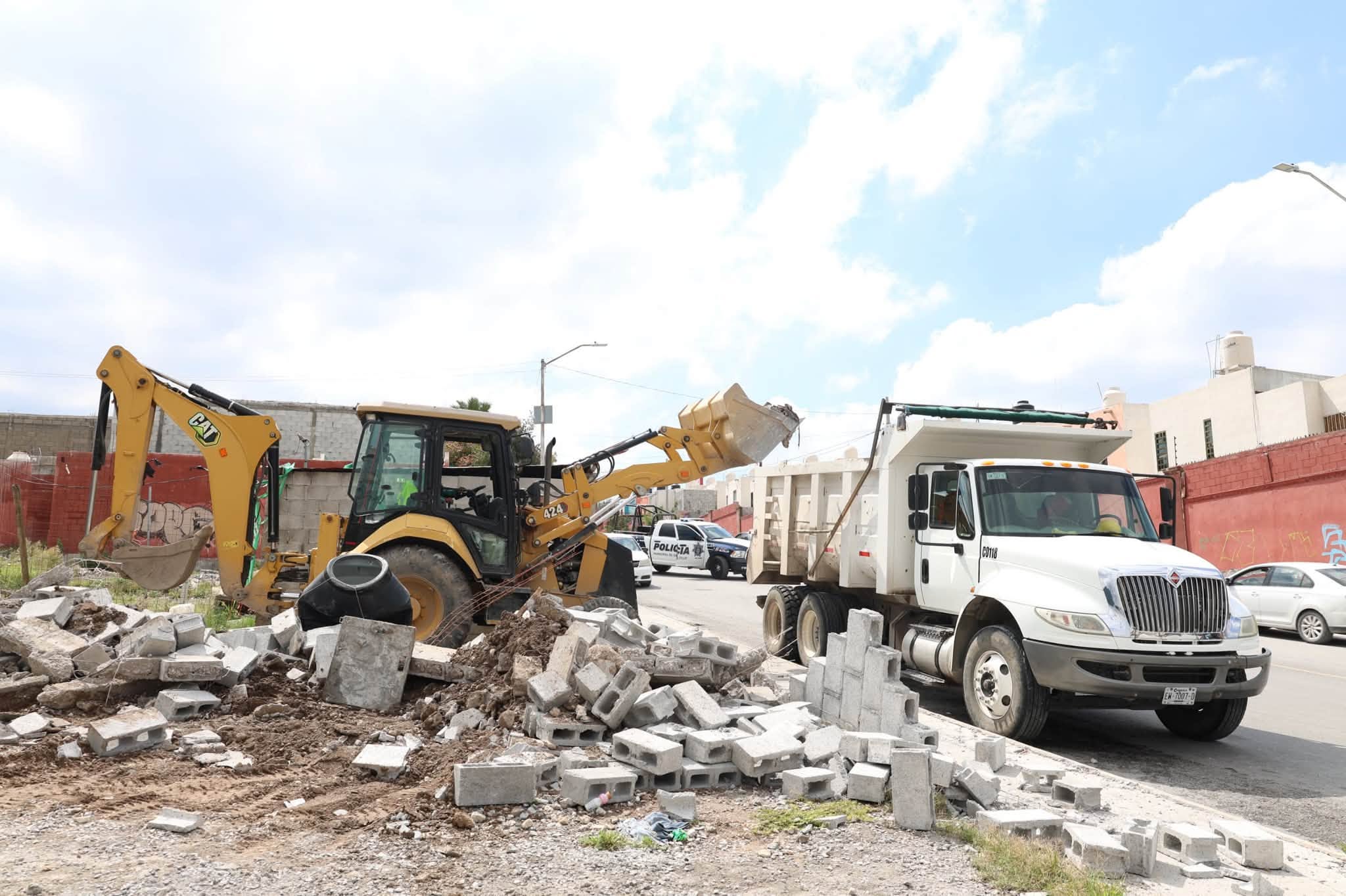 Demuele Saltillo construcciones irregulares en cauces de arroyos