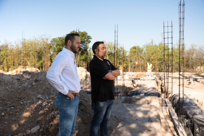 Supervisa Jacobo Rodríguez avances del Centro Integral de la Niñez