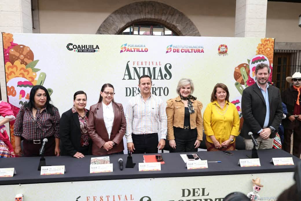Invita Saltillo a disfrutar el Festival Ánimas del Desierto 2026