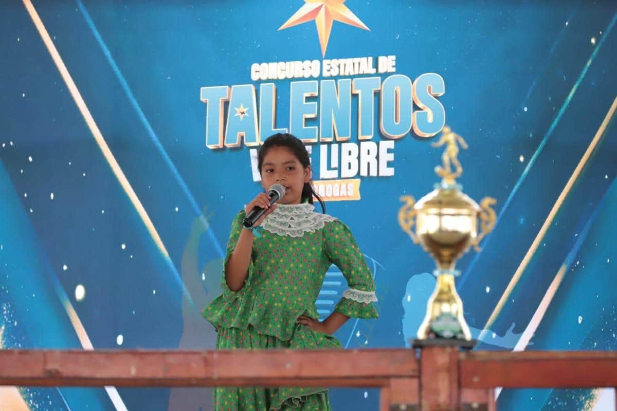 Lista gran final estatal del concurso de talentos “Vive Libre Sin Drogas”