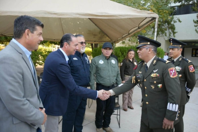 Toma protesta nuevo mando militar; Acuña refuerza coordinación por la seguridad