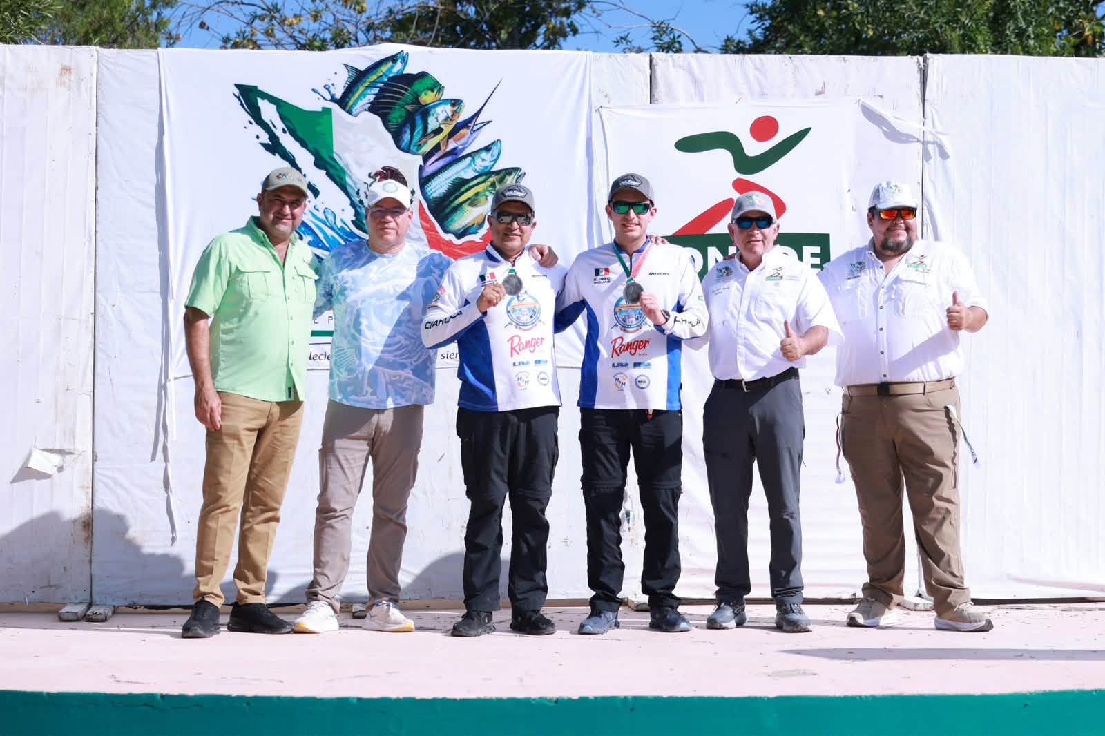 Logra Coahuila primeros lugares en el XX Campeonato Nacional de Pesca de Lobina en Agua Dulce desde Embarcación celebrado en la presa de la Amistad de Acuña