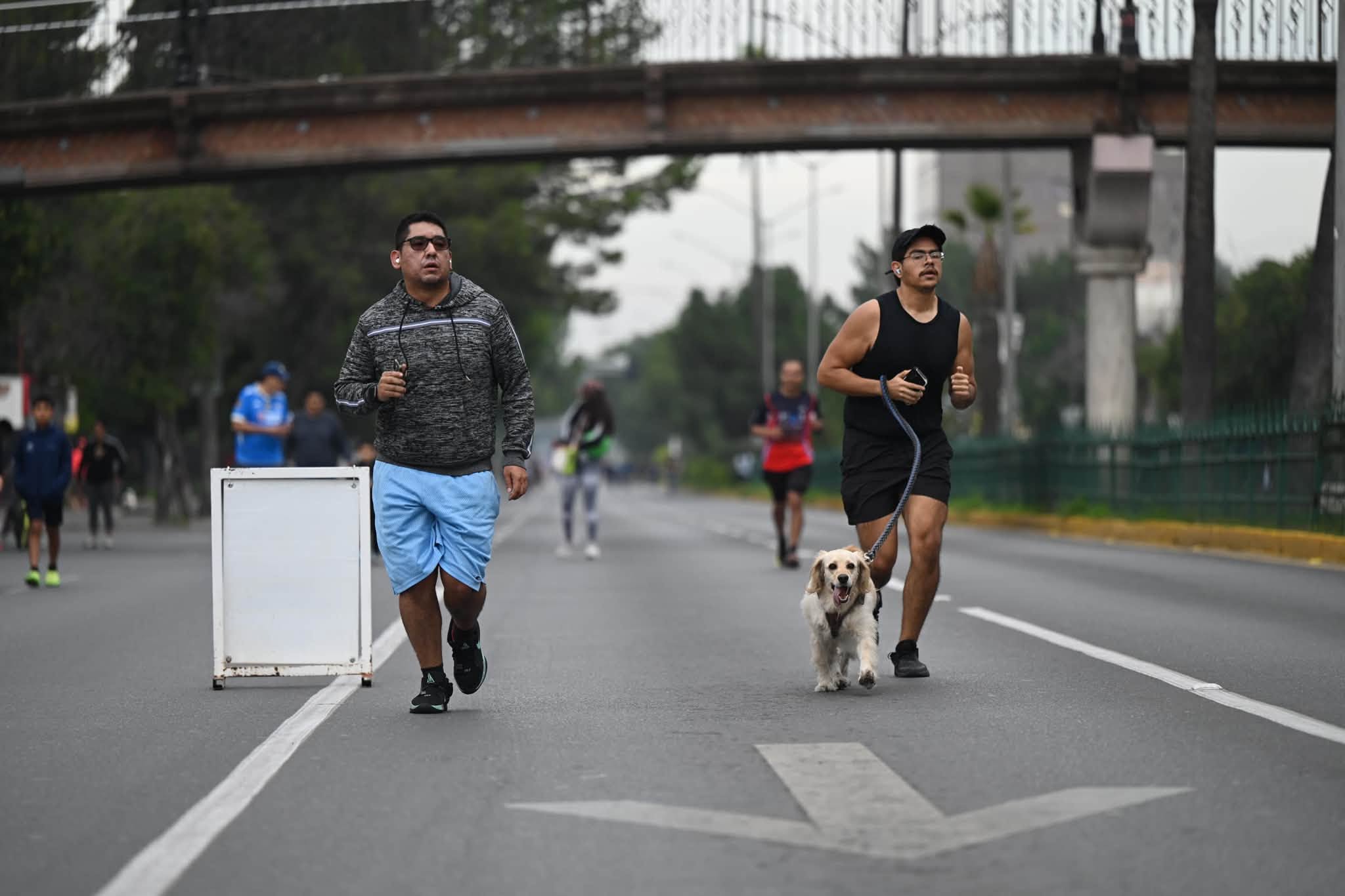 Se activan y disfrutan buen clima en la Ruta Recreativa