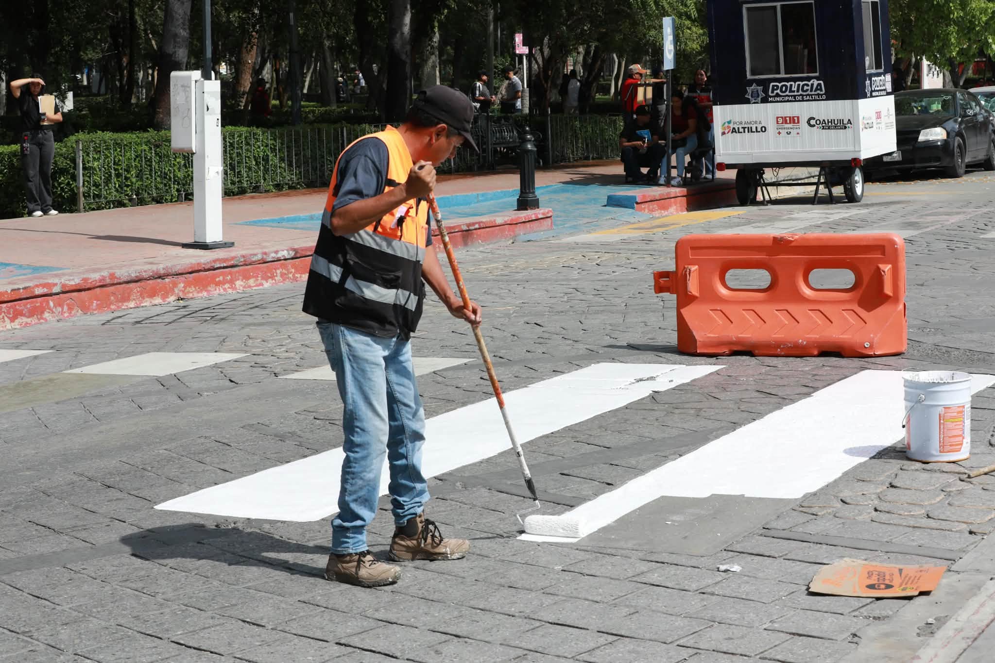 Intensifica Javier Díaz trabajos de limpieza y seguridad en colonias y Centro Histórico