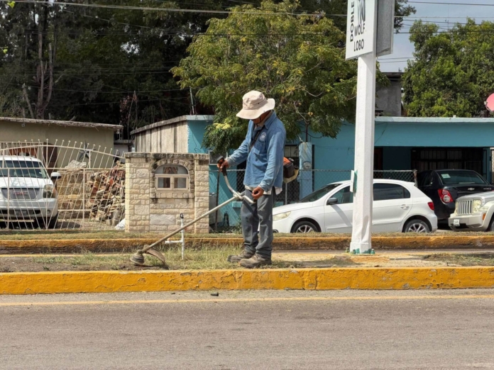 Gobierno municipal refuerza limpieza y prevención en Nava
