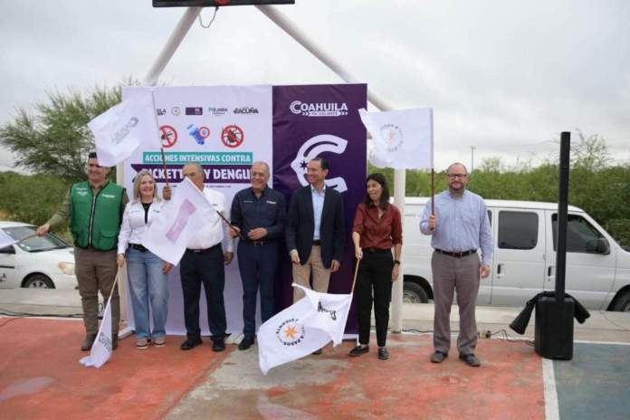 Refuerzan en Acuña las acciones contra el dengue y la rickettsia